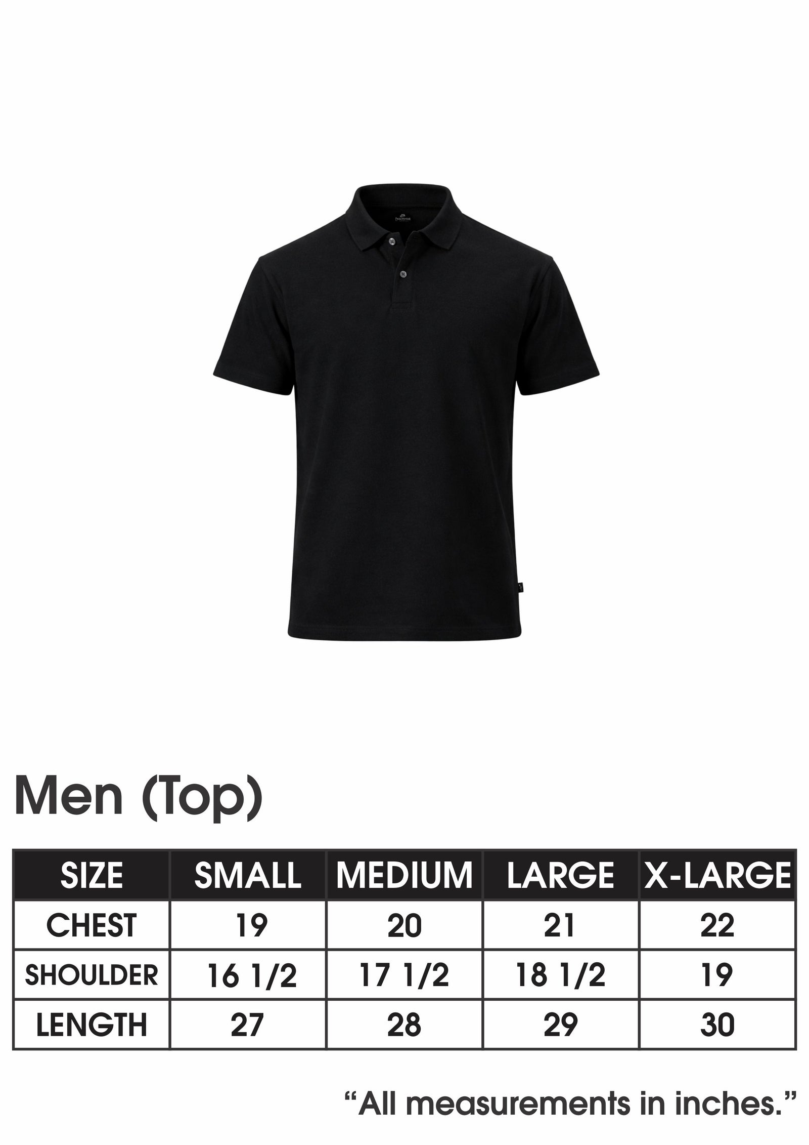 Noir Luxe Texture Black Polo