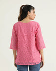 Rose Net Top