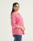 Rose Net Top
