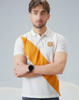 Solar Crest Cotton Polo Shirt