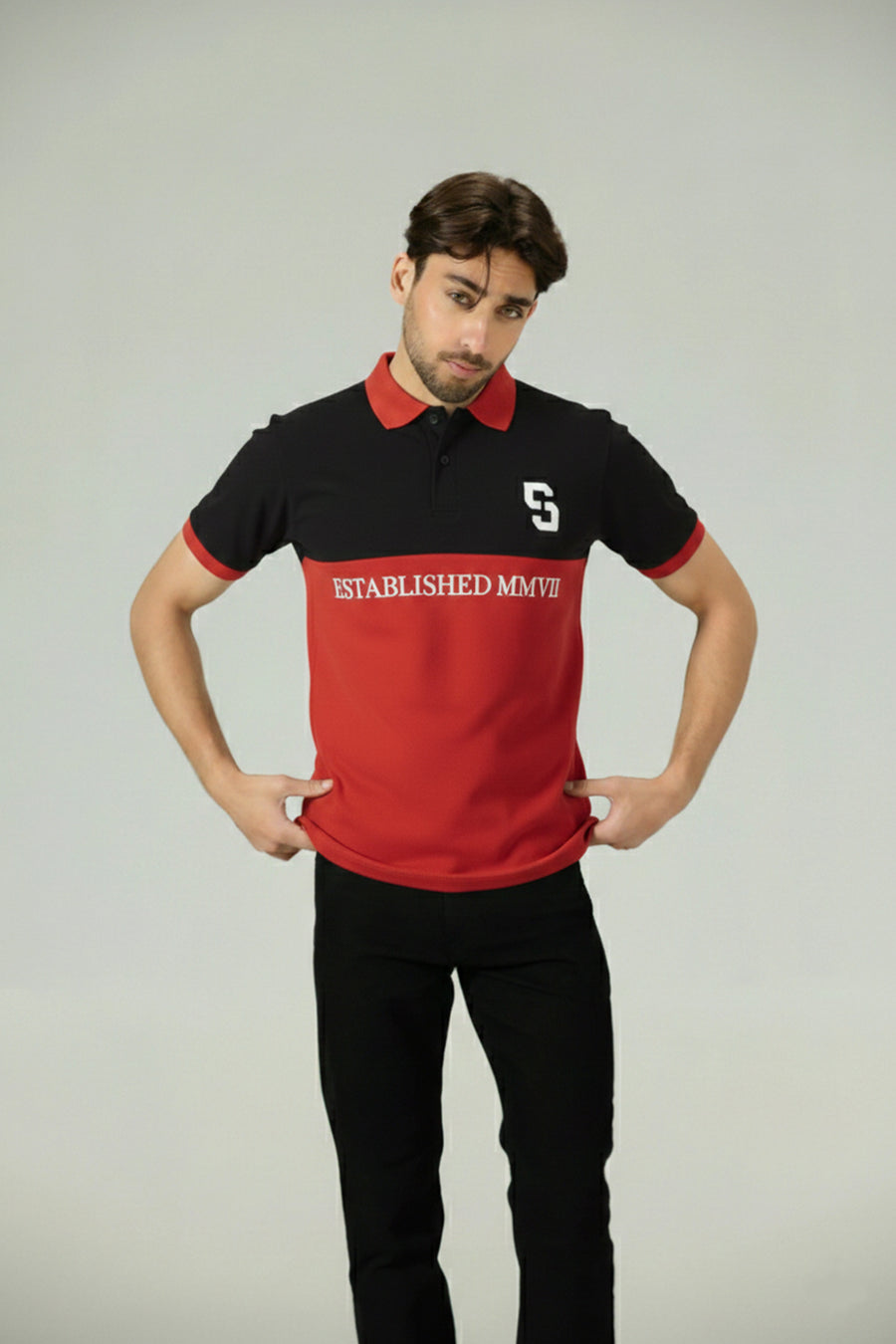 Bold Origin Cotton Polo Shirt