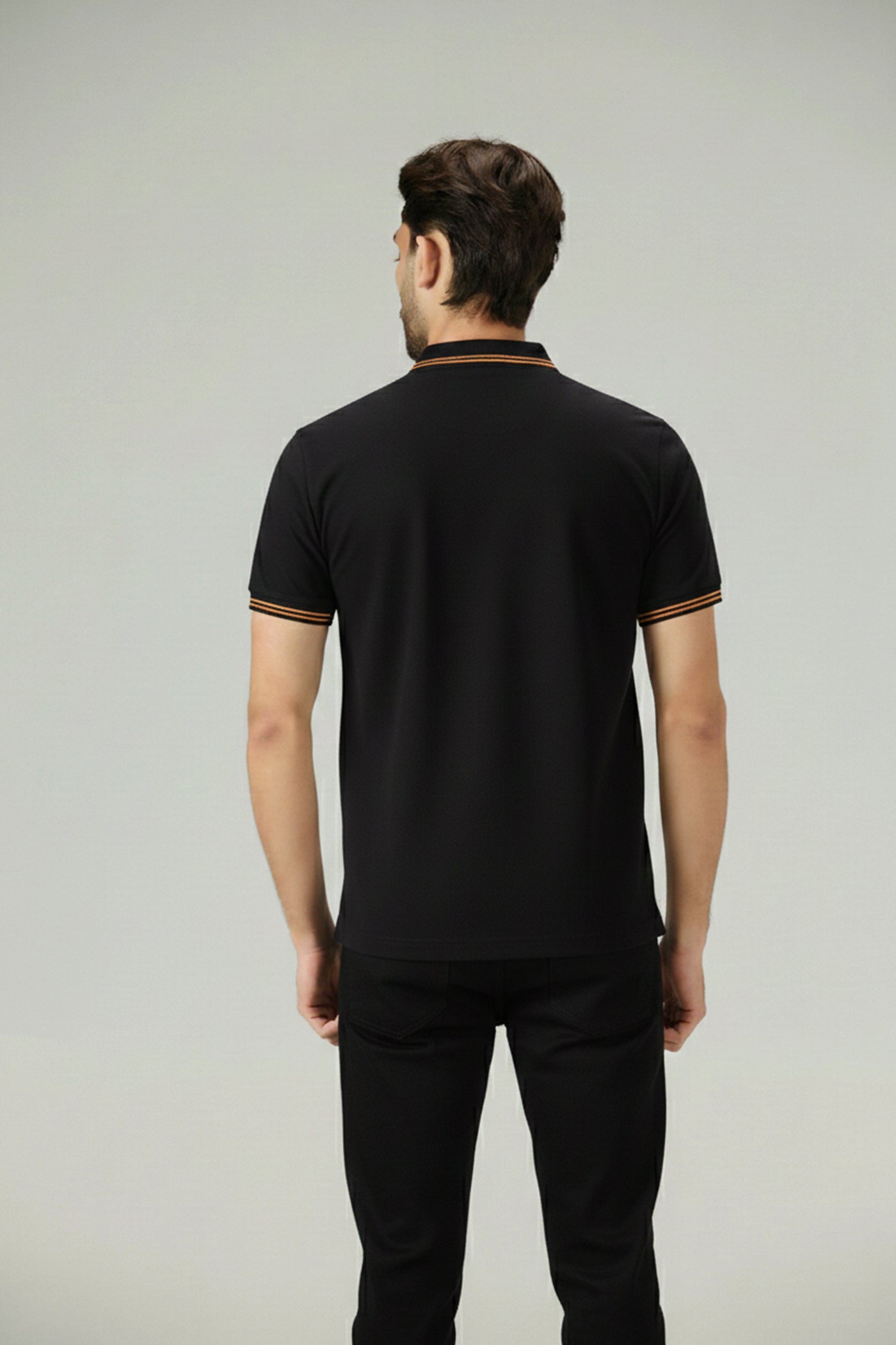 Solar Crest - Polo Black