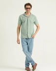 Sunday Stretch Knitted Cuban Shirt