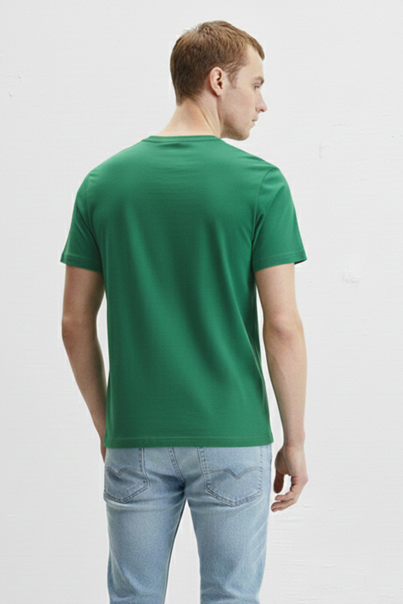 Teal Edit Cotton T-Shirt