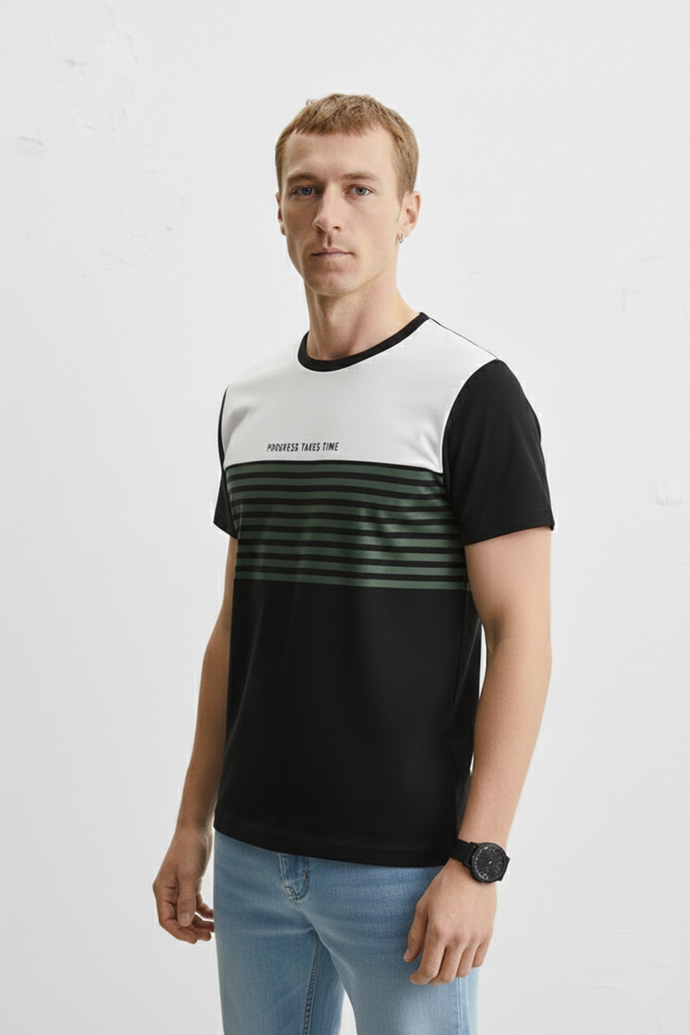 Block Form Tee T-Shirt