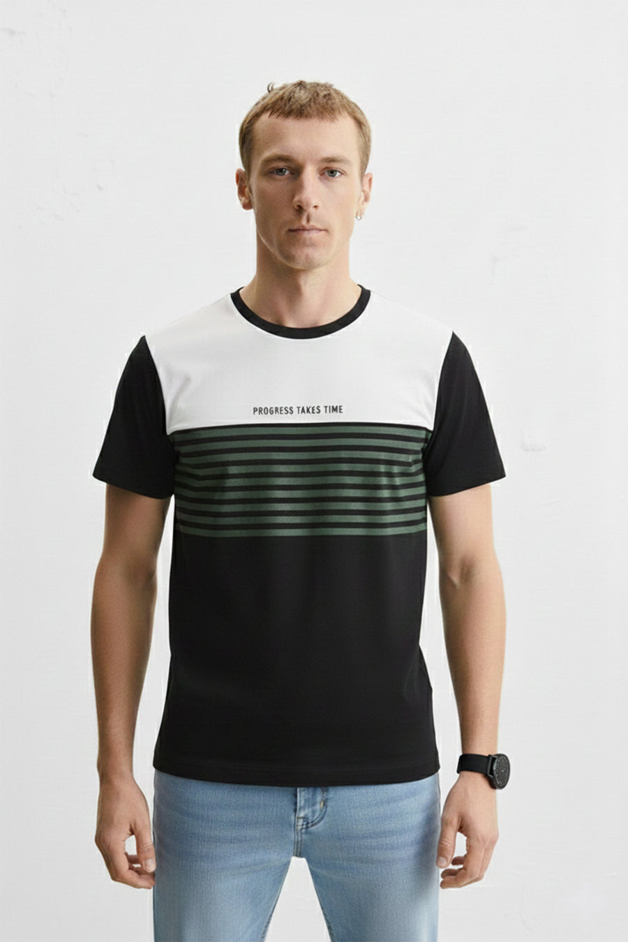 Block Form Tee T-Shirt