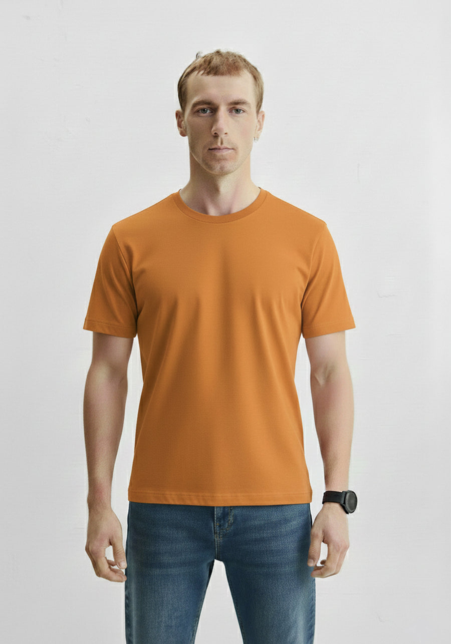 Zestful Comfort Crew Neck T-Shirt
