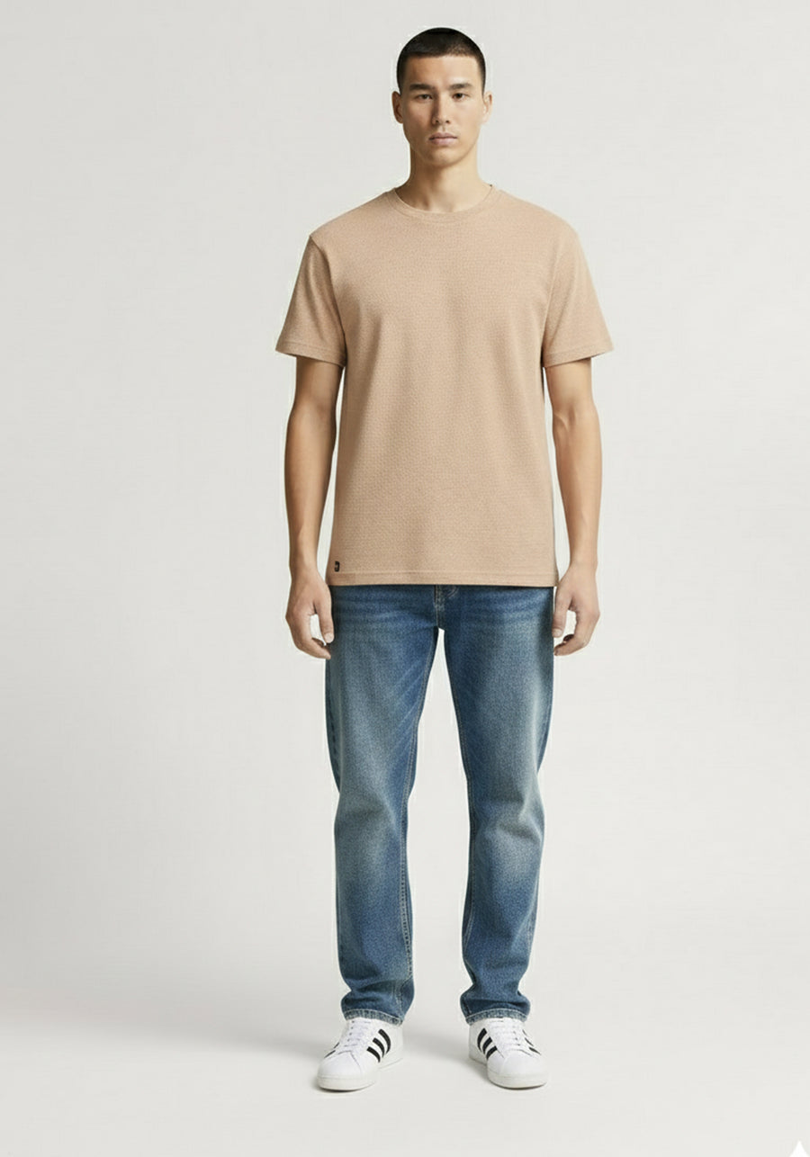 Nude Edit Cotton T-Shirt