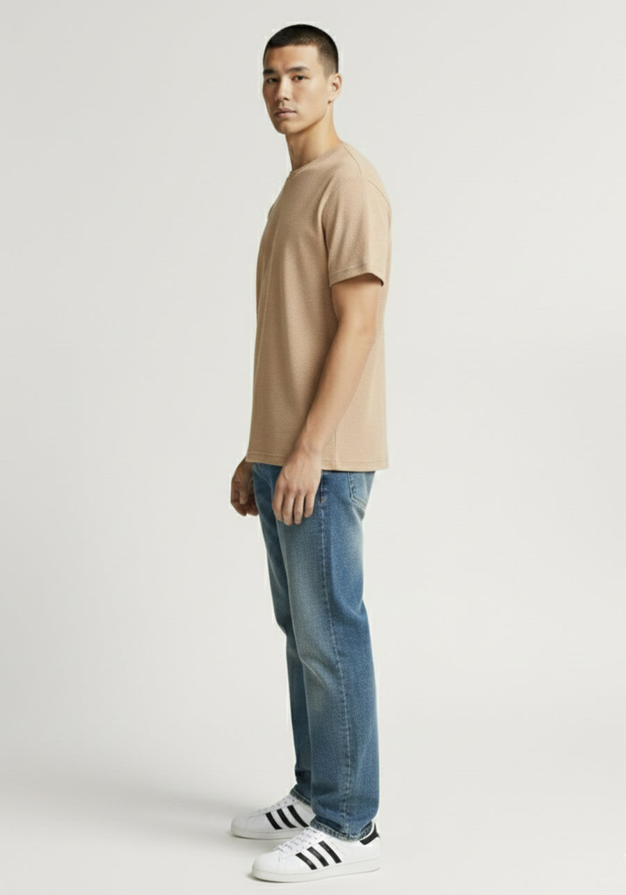 Nude Edit Cotton T-Shirt