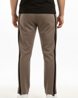 SMOKEY BROWN TROUSER WITH BLACK PANNELS