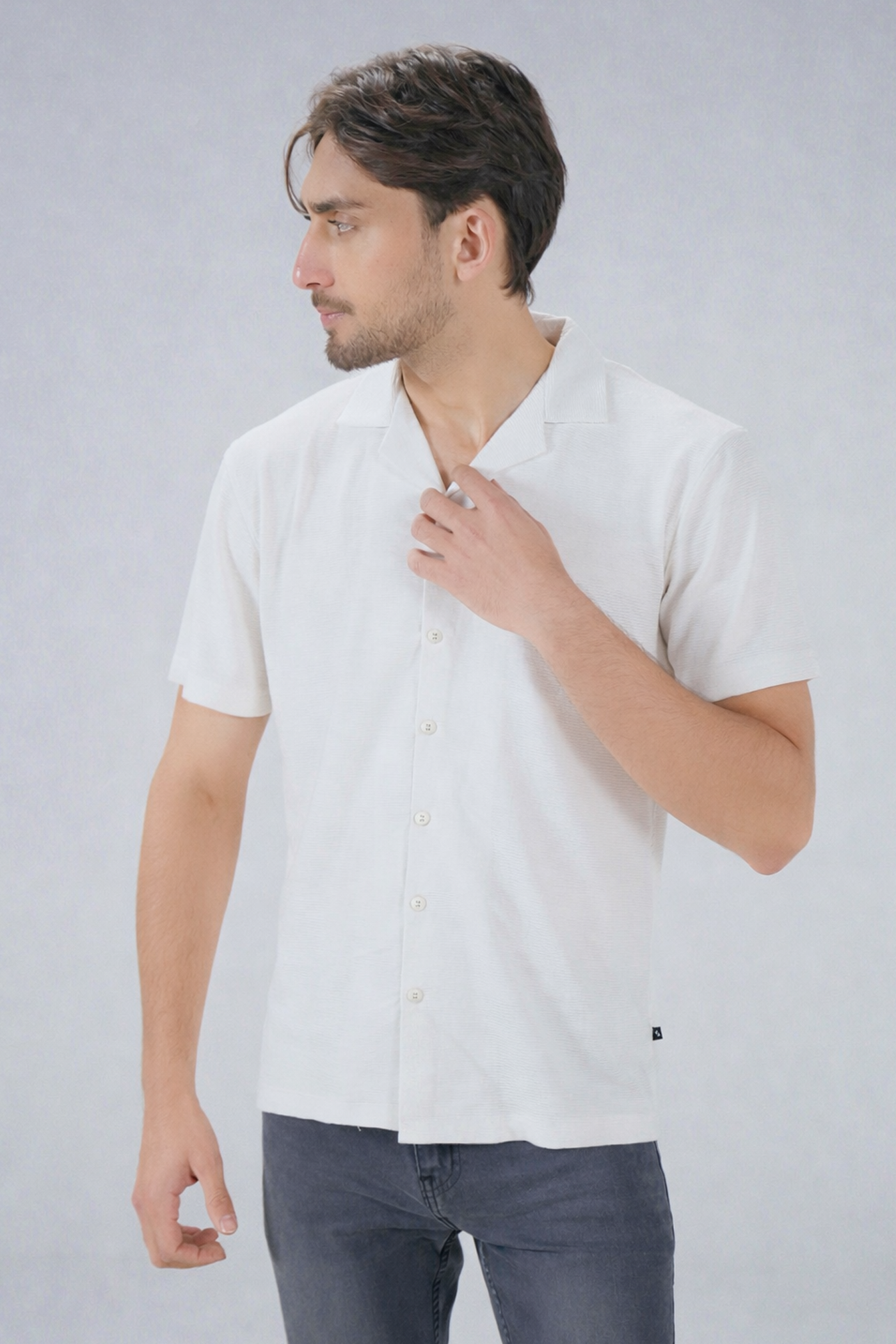 Aurelian Resort pearl white Shirt