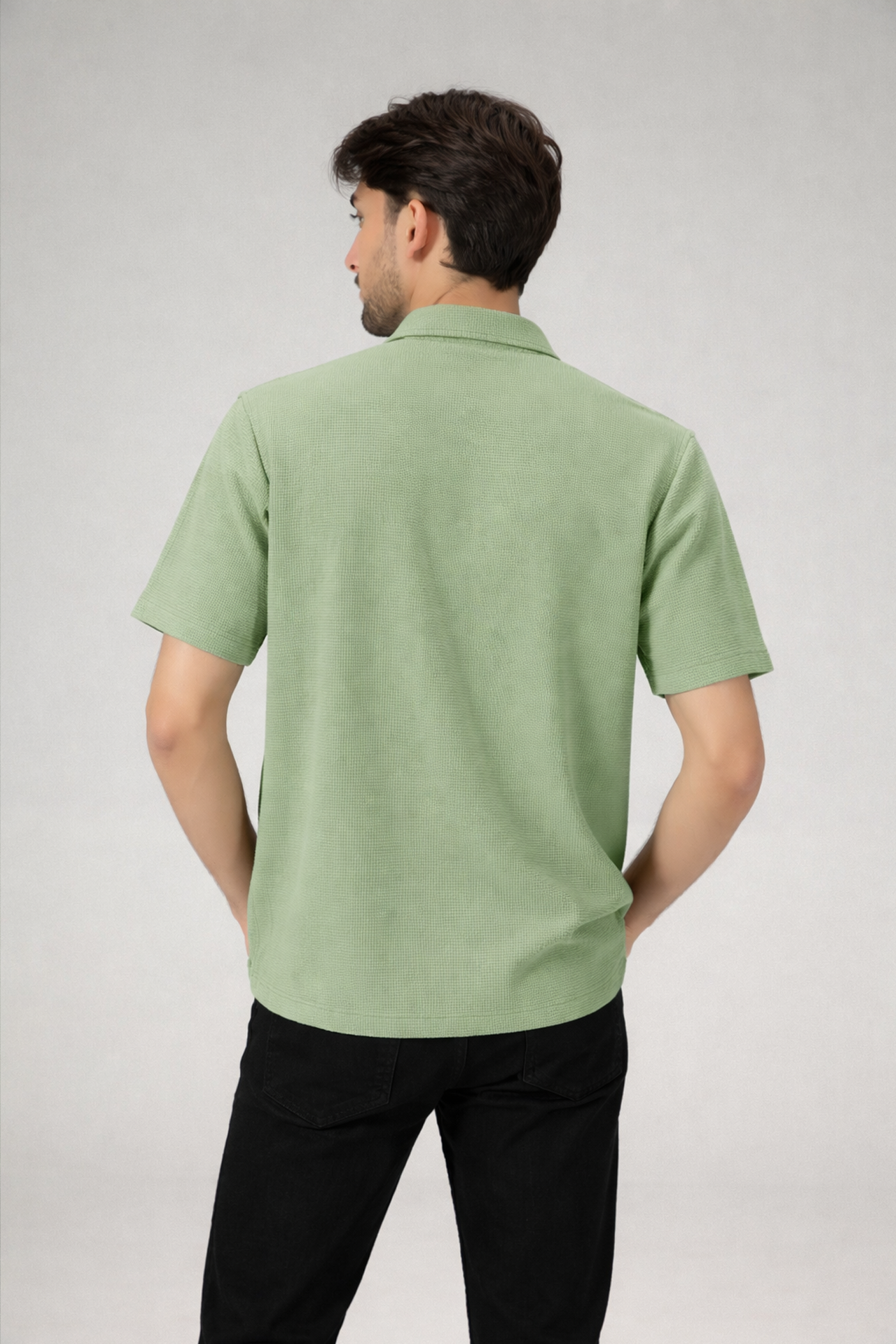 Urban Ease Jacquard Shirt