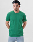 Teal Edit Cotton T-Shirt