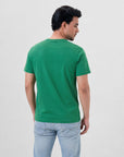 Teal Edit Cotton T-Shirt