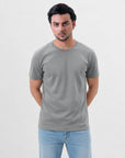 Grey Essential Crew Neck T-Shirt
