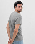Grey Essential Crew Neck T-Shirt
