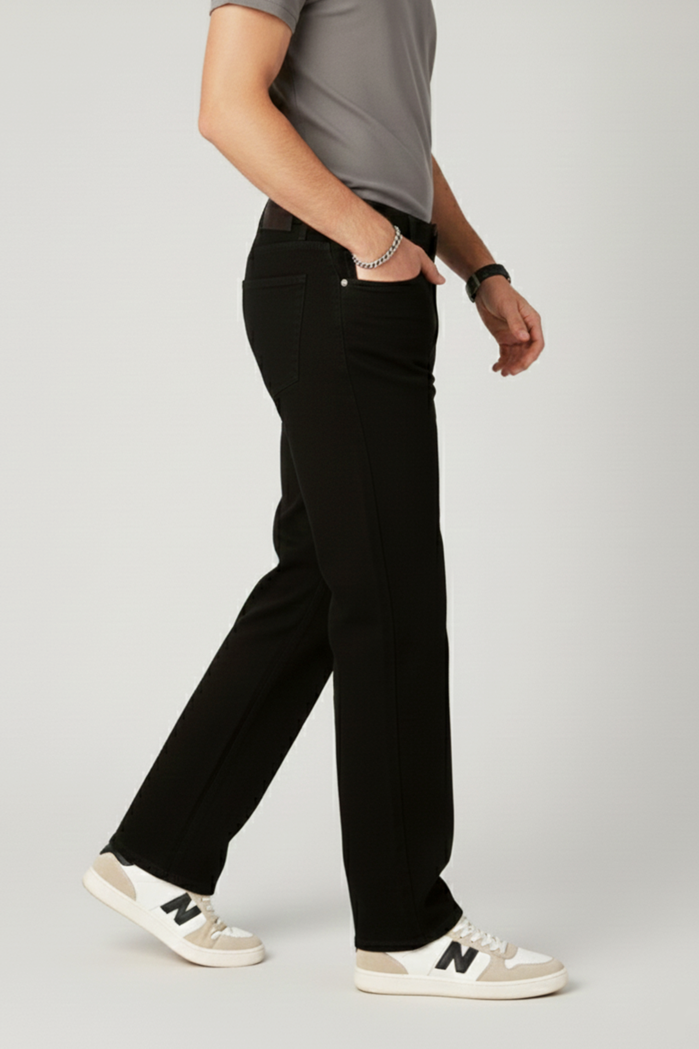 Black Edge Denim Jeans